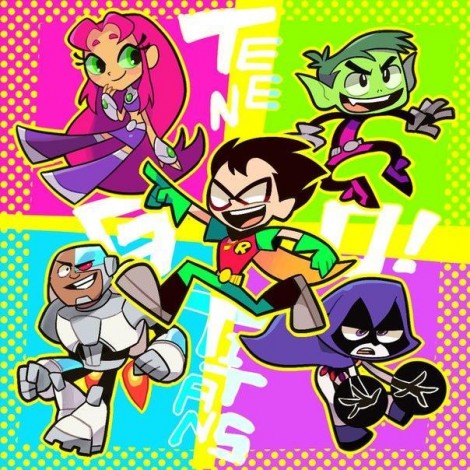 Teen Titans Go Colors Diamond Painting