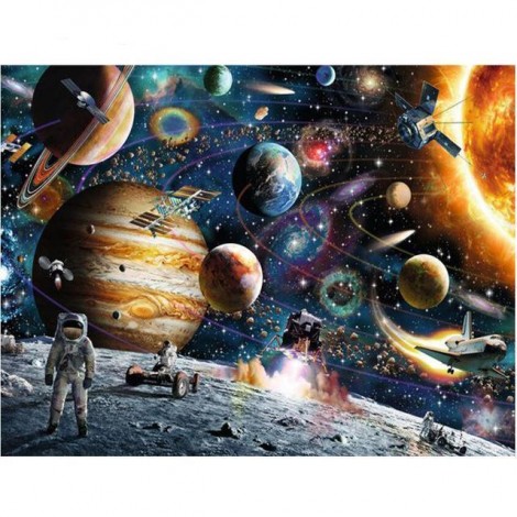 Space Planet Stars Diamond Painting