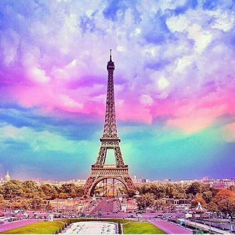 Rainbow Eiffel’...