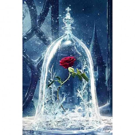 Rose Diamond Cross Stitch Crystal Diamond Painting