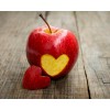 Red Apple Heart Diamond Painting