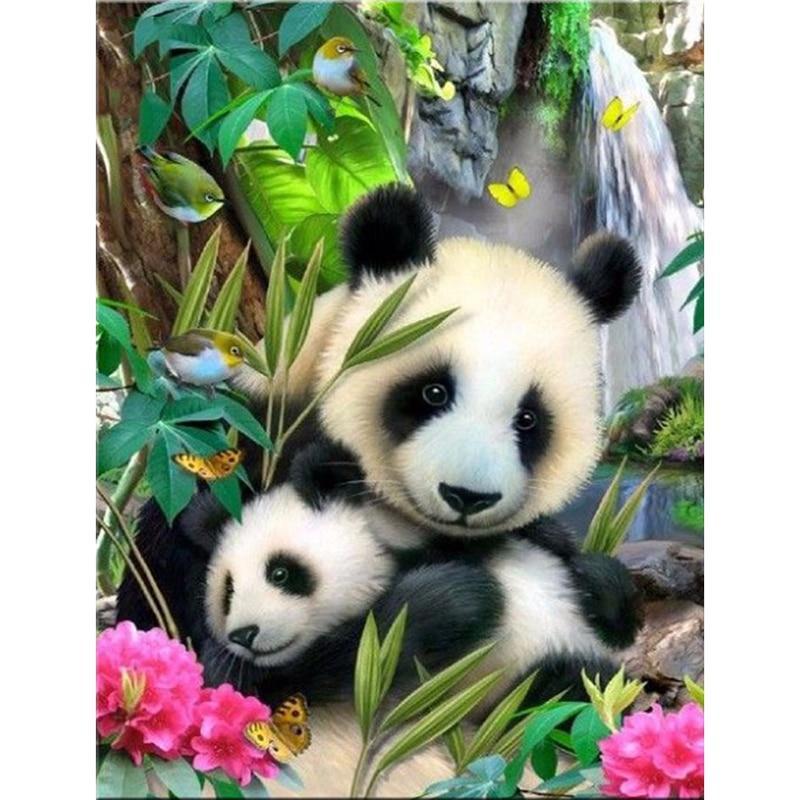 Panda Diamond Painti...