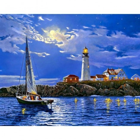 Night Of the Sea Diamond Painting