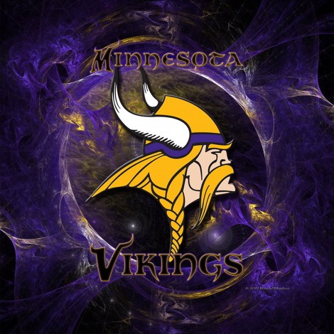 Minnesota Vikings Color Diamond Painting