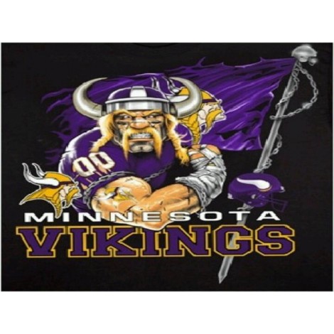 Minnesota Vikings Big Diamond Painting