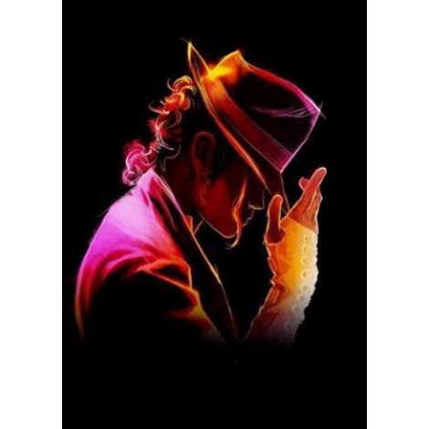 Michael Jackson Colors Diamond Painting