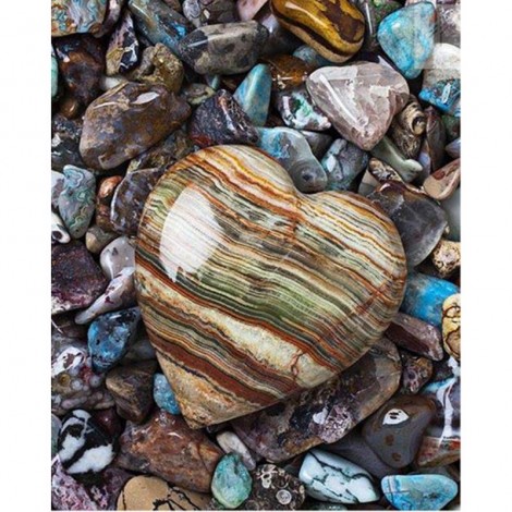 Heart Shaped Diamond Painting