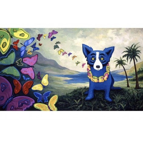 Hawaiian Blues Diamond Painting