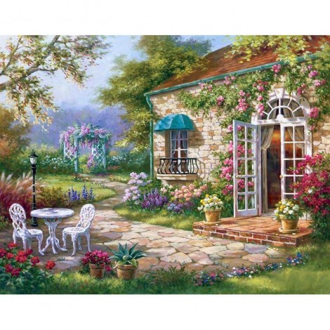 Epitome Of The Garden A Flower Diamond Painting