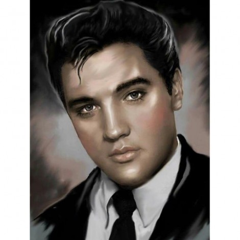 Elvis Presley Caricature Diamond Painting