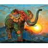 Elephant Big Full Colors Diamond Painting