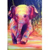 Elephant Full Colors Diamond Painting