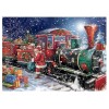 Christmas Santa Claus Train Diamond Painting