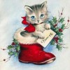 Cat In Boot Diamond Painting