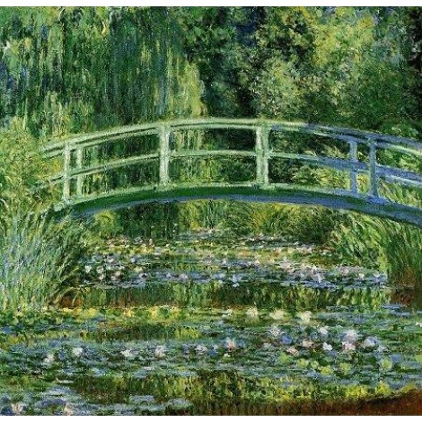 Water Lily Pond Diamond Painting