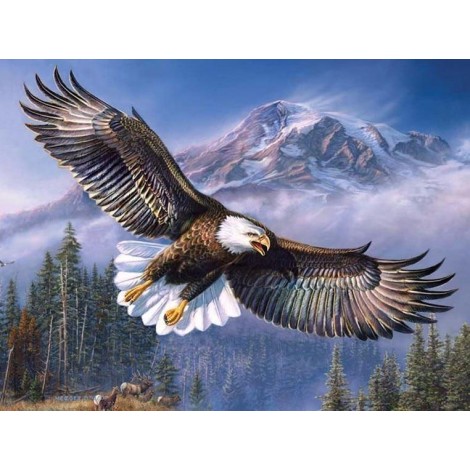 Flying Eagle Diamond Painting