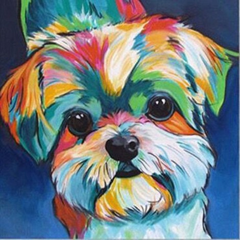 Yorkie Colors Diamond Painting