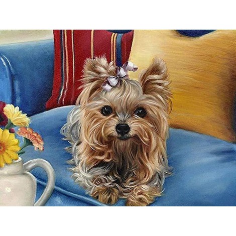 Yorkie Art Diamond Painting